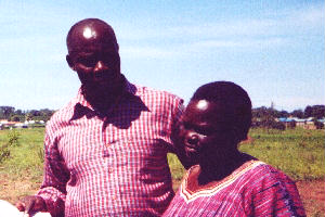 (Photograph of Charles, Bishop of Soroti, and his wife, Margaret)